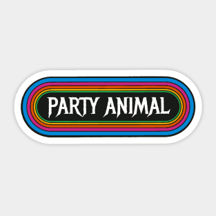 Party Animal Sticker